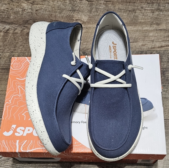 JSport by Jambu Shoes - New J SPORT memory foam slip on sneaker women's 8.5